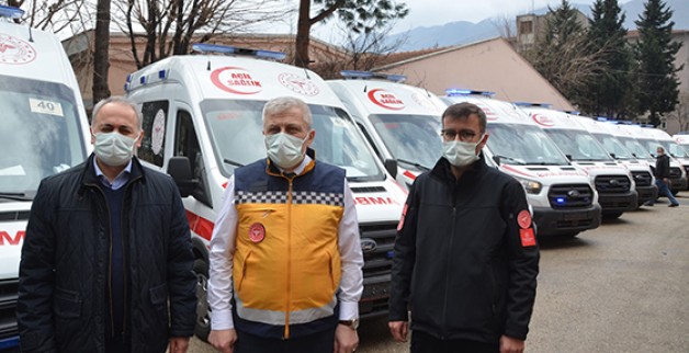Sağlık Bakanlığı’ndan Bursa’ya 18 ambulans!