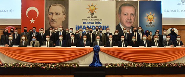 Başkan Gürkan il yönetimini tanıttı!