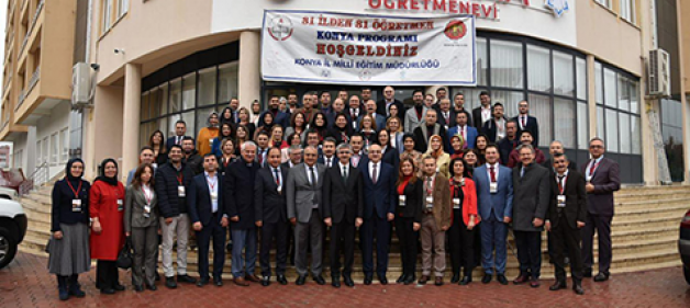 81 ilden 81 öğretmen Konya’da