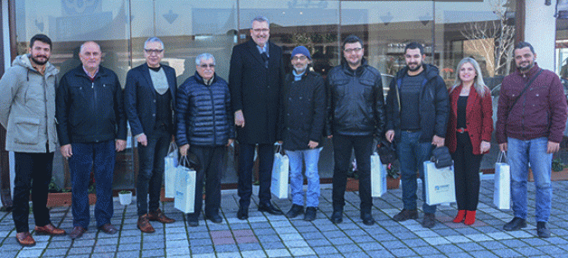 Başkan Özkan yerel basınla kahvaltıda buluştu
