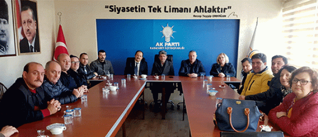 Bosna Sancak’tan AK Parti ve CHP’ye ziyaret