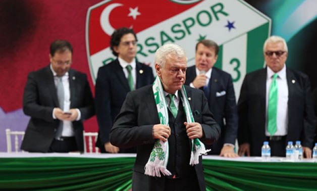 Bursaspor’un arazileri de Başkan’a devredildi
