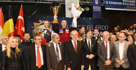 Bilardoda şampiyon Belçika