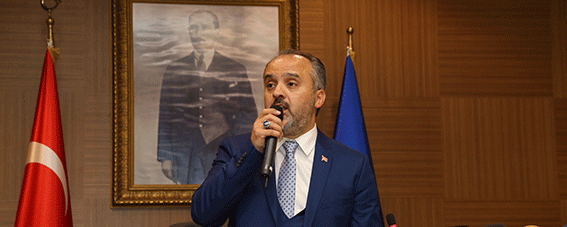 Bursa’nın yeni başkanı Alinur Aktaş