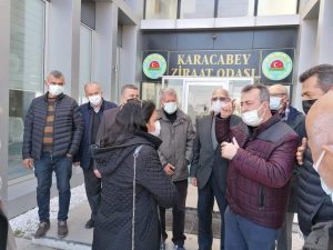 Karacabey çiftçisi Tarım Bakanlığı’ndan-1